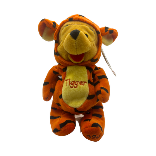 Disney Mouseketoys - Pooh As Tigger Mini Bean Bag - With Tag - 8"