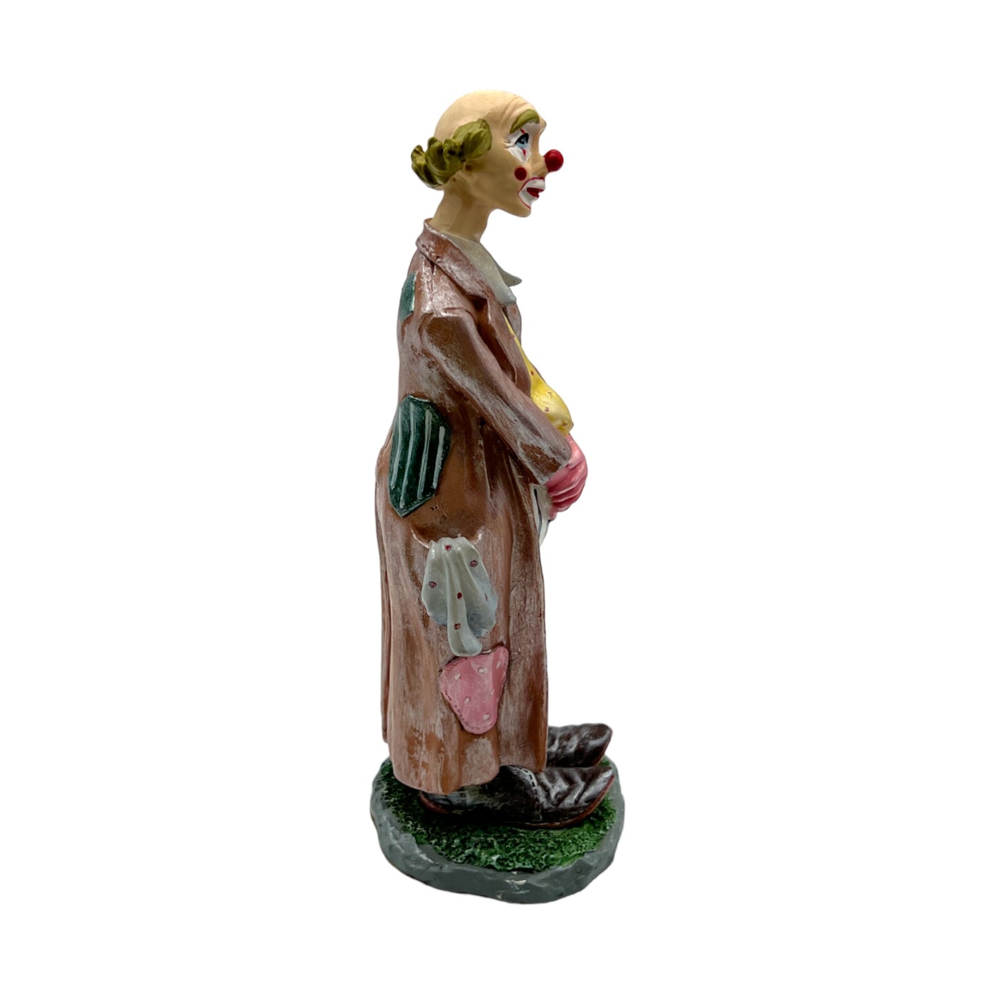 Herco Gift - Clown In Trench Coat Figurine - 7.5"