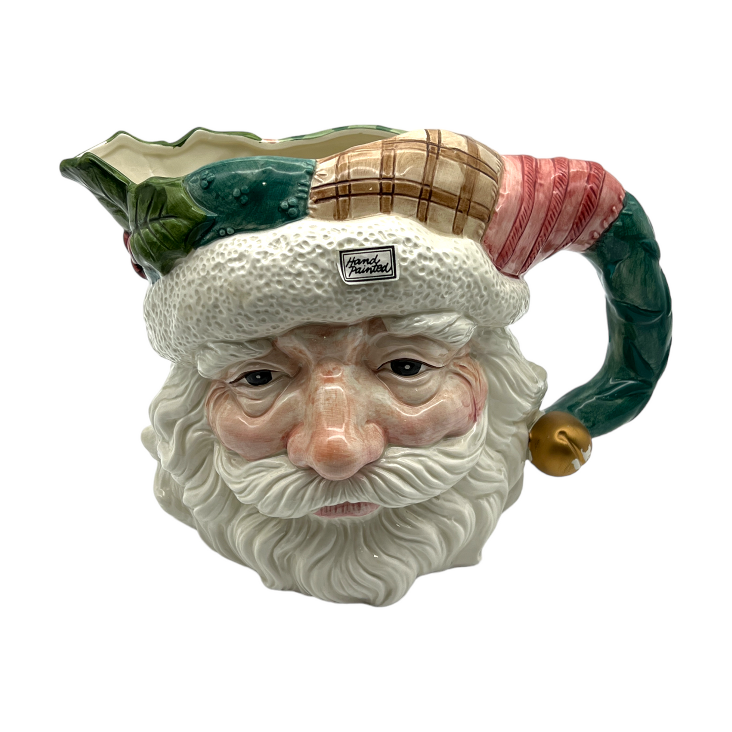 Fitz & Floyd - Santa Claus Pitcher - 1992 - 8"