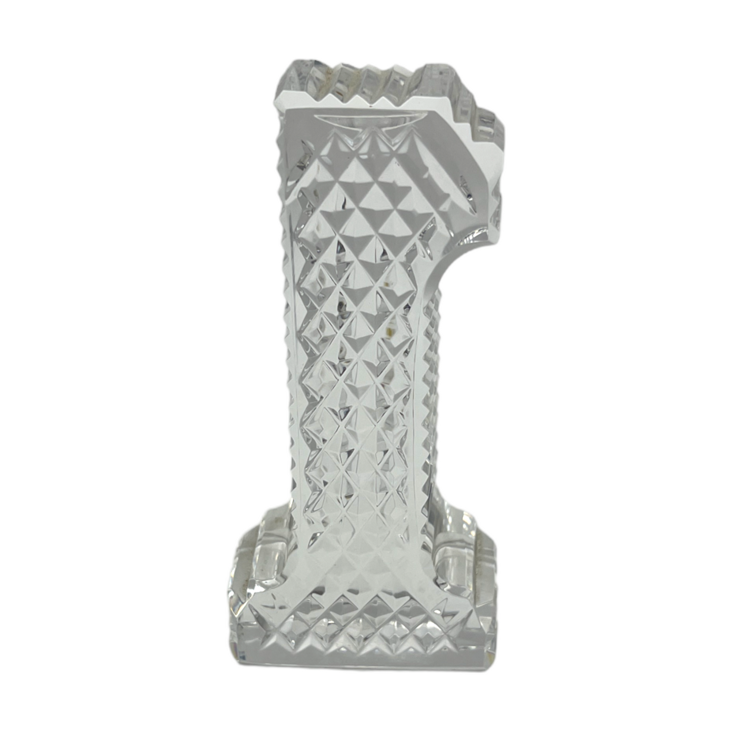 Waterford Crystal - #1 Paperweight Figurine - 5"