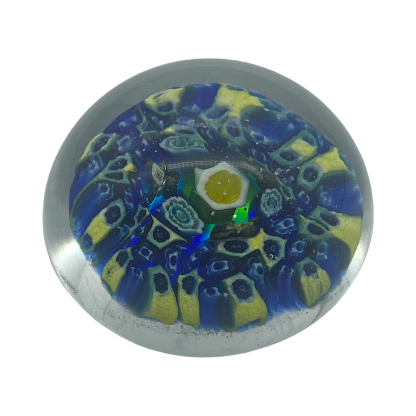 Art Glass Paperweight - Millefiori - 1"