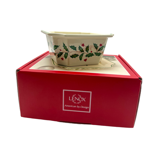 Lenox - American By Design - Holiday - 4.5" Joy Dish - Christmas - New In Box