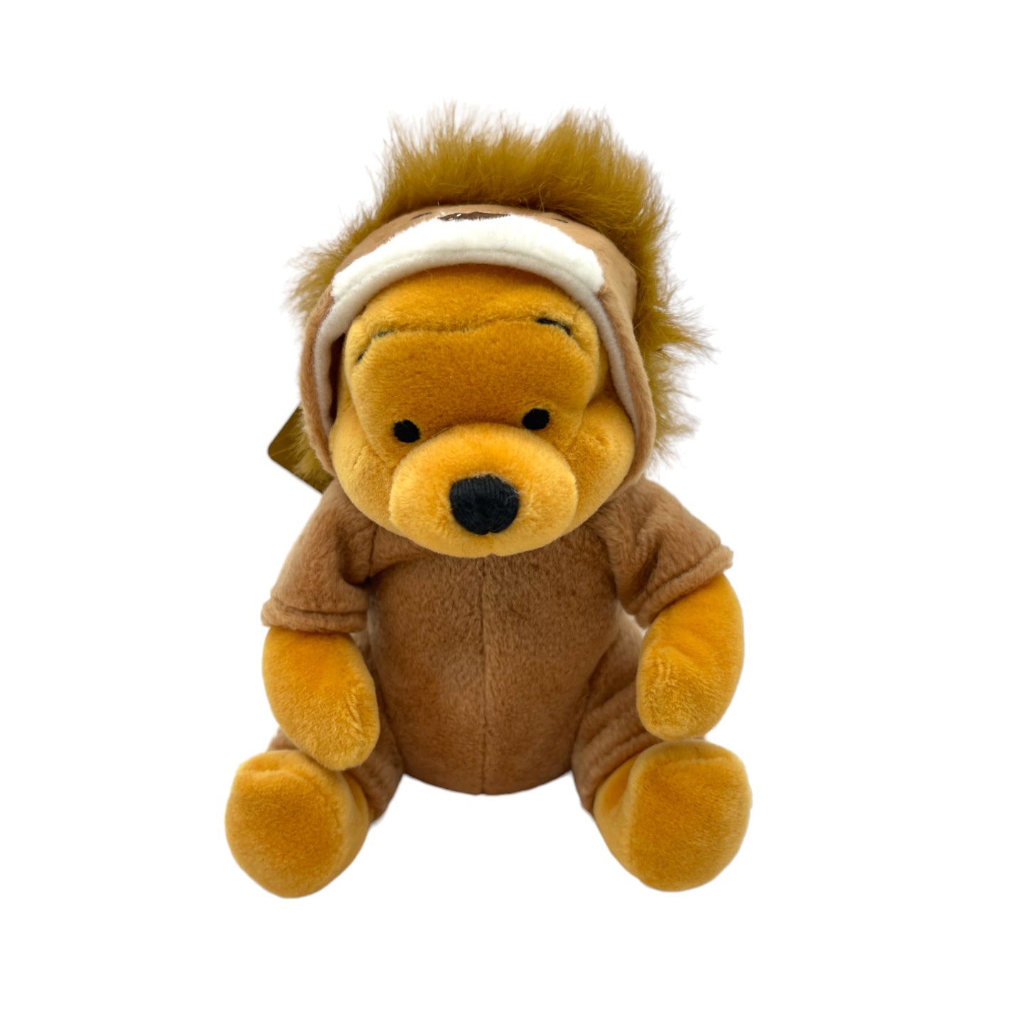 Disney Store - Pooh As A Lion - Mini Bean Bag - With Tag - 8"