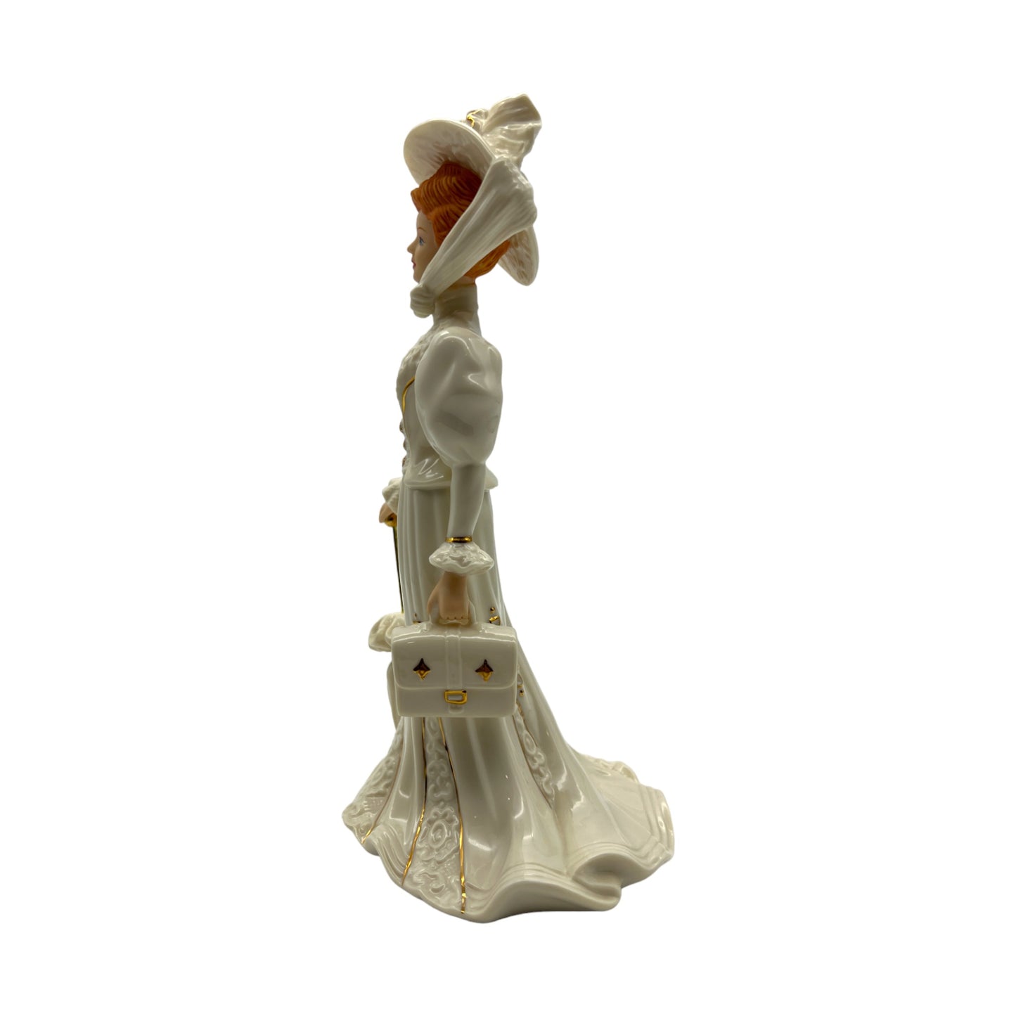 Lenox - Grand Voyage - 1995 Ivory Classic Figurine - Limited Edition - Original Box - 9.25"