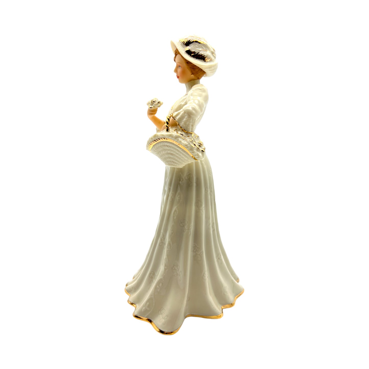 Lenox - Garden Party Figurine - Victorian Ladies Of Fashion Collection - Original Box - 9.25"