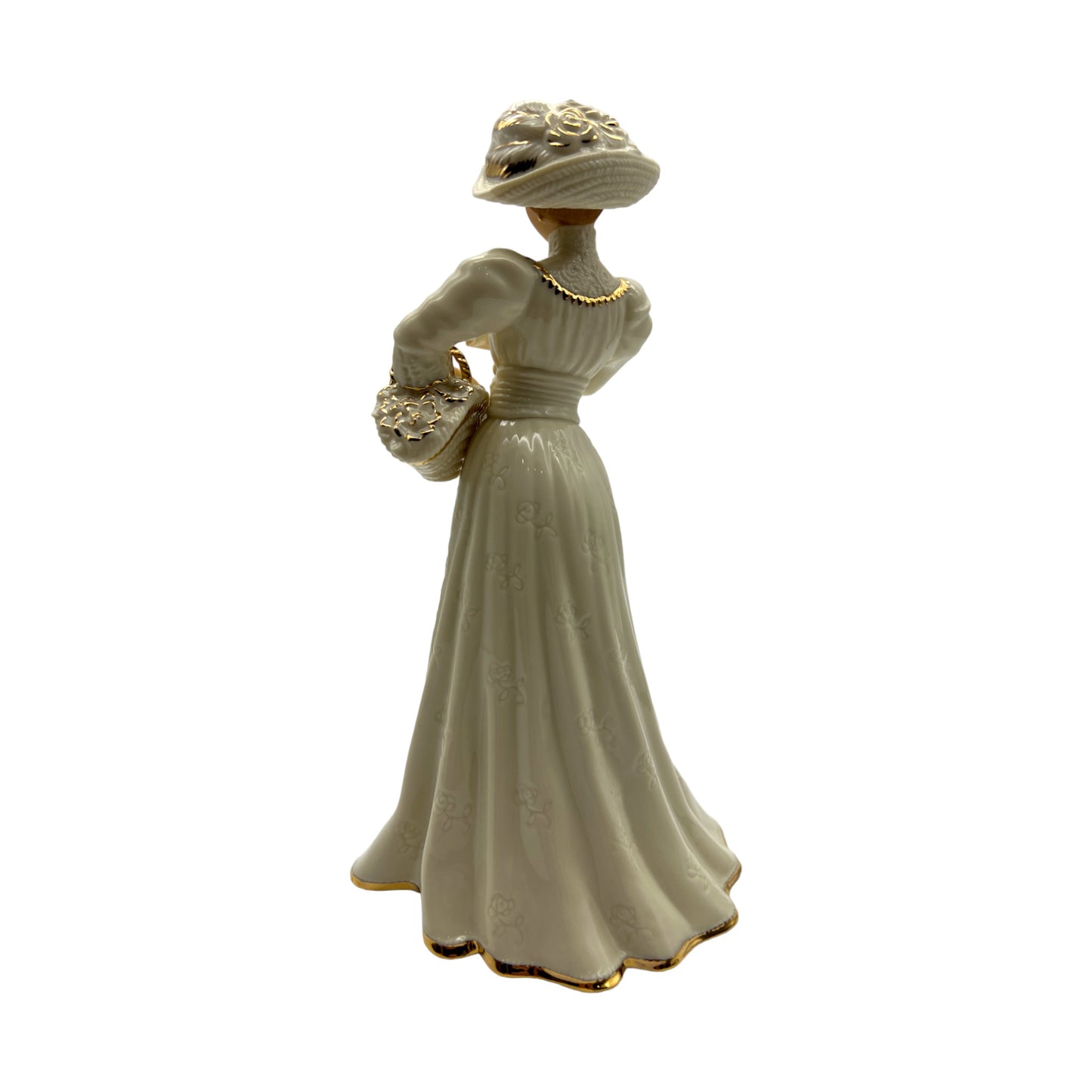 Lenox - Garden Party Figurine - Victorian Ladies Of Fashion Collection - Original Box - 9.25"