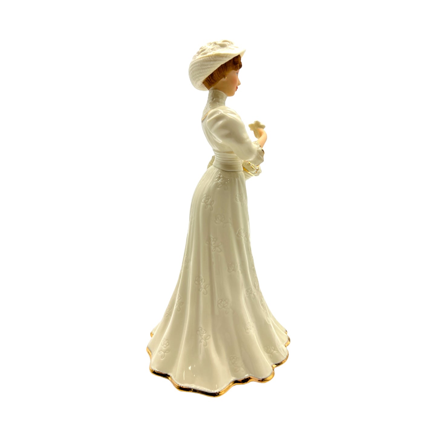 Lenox - Garden Party Figurine - Victorian Ladies Of Fashion Collection - Original Box - 9.25"