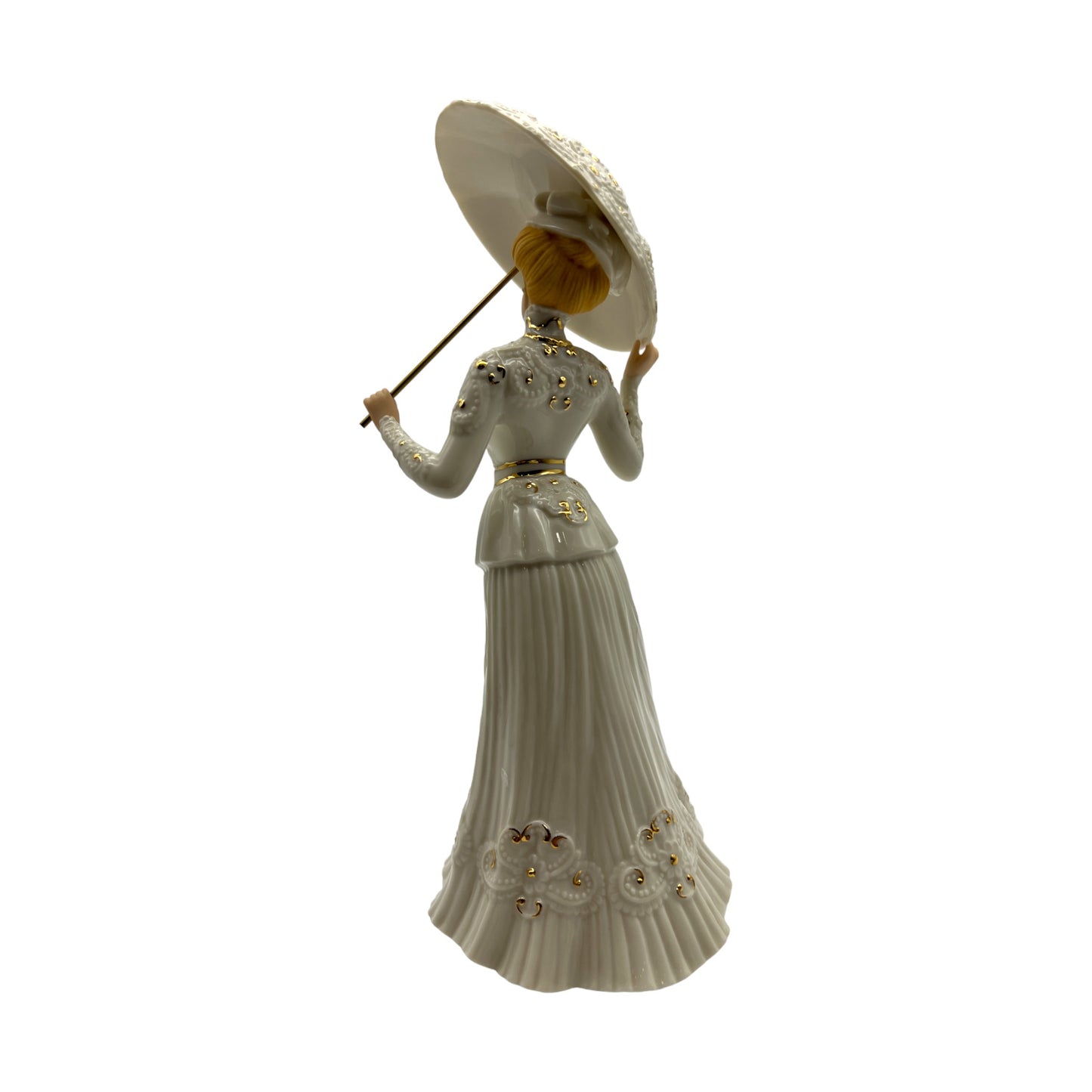 Lenox - Morning Promenade Figurine - Victorian Ladies Of Fashion Collection - Original Box - 9.25"