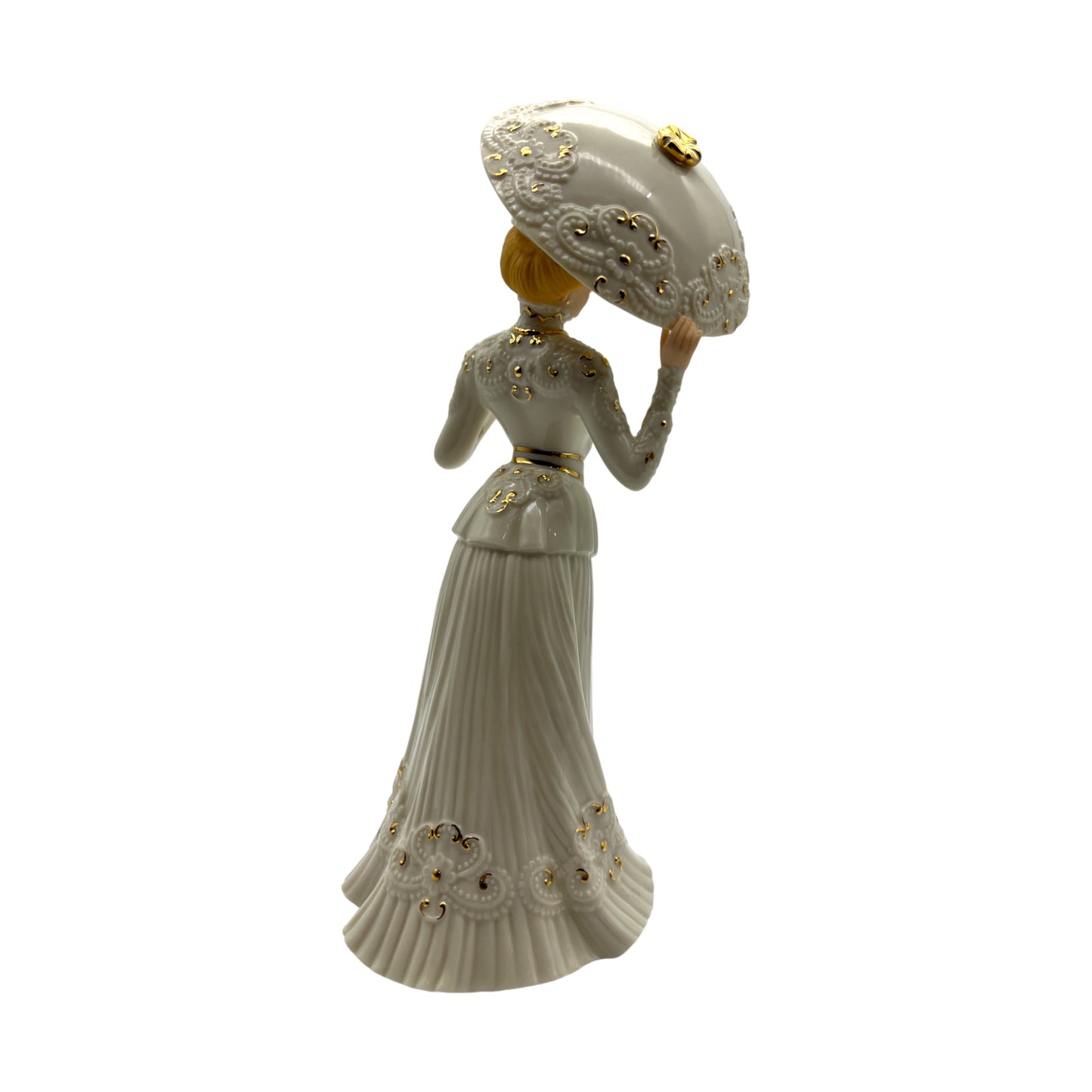 Lenox - Morning Promenade Figurine - Victorian Ladies Of Fashion Collection - Original Box - 9.25"