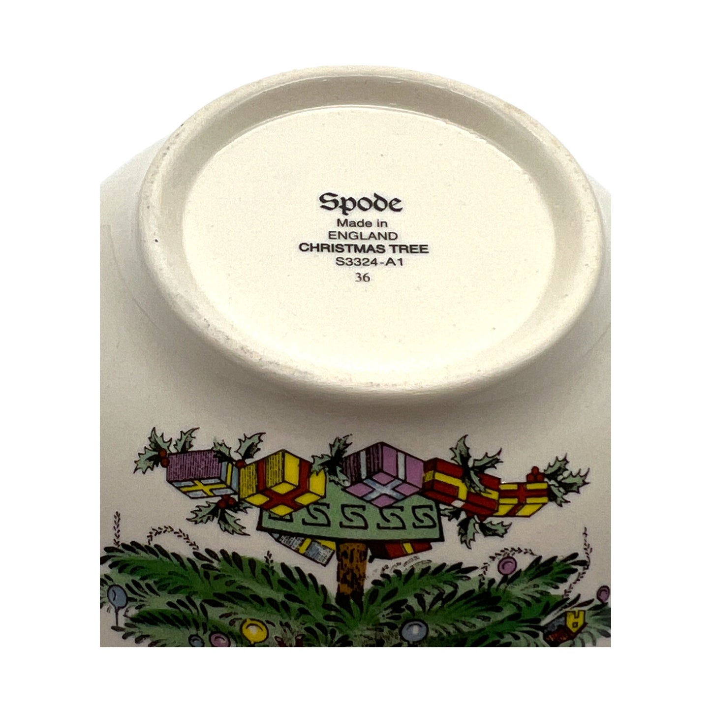 Spode - Christmas Tree Nut Bowl - Original Box - 5.5"