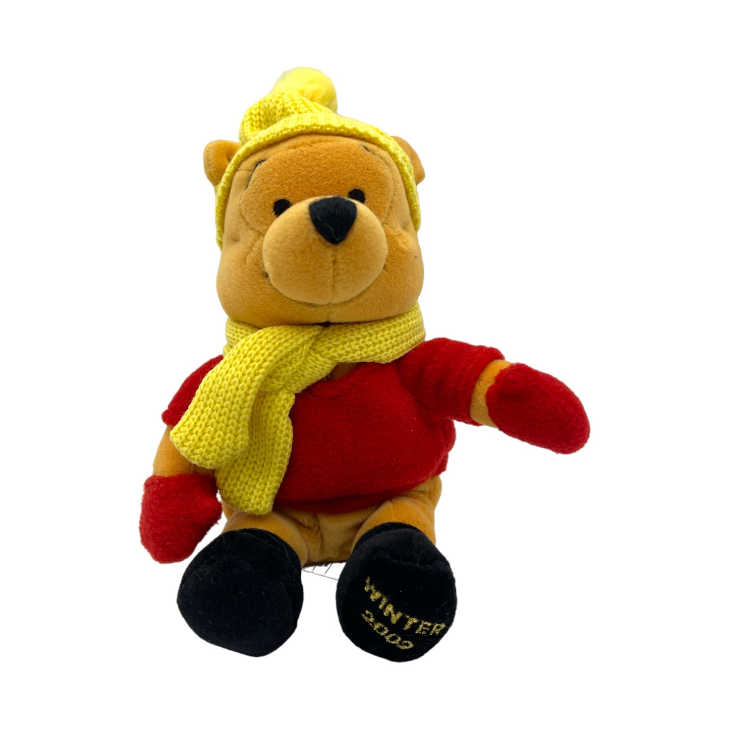 Disney Store - Bag Dat Pooh 2002 - Christmas - Vintage - 8"