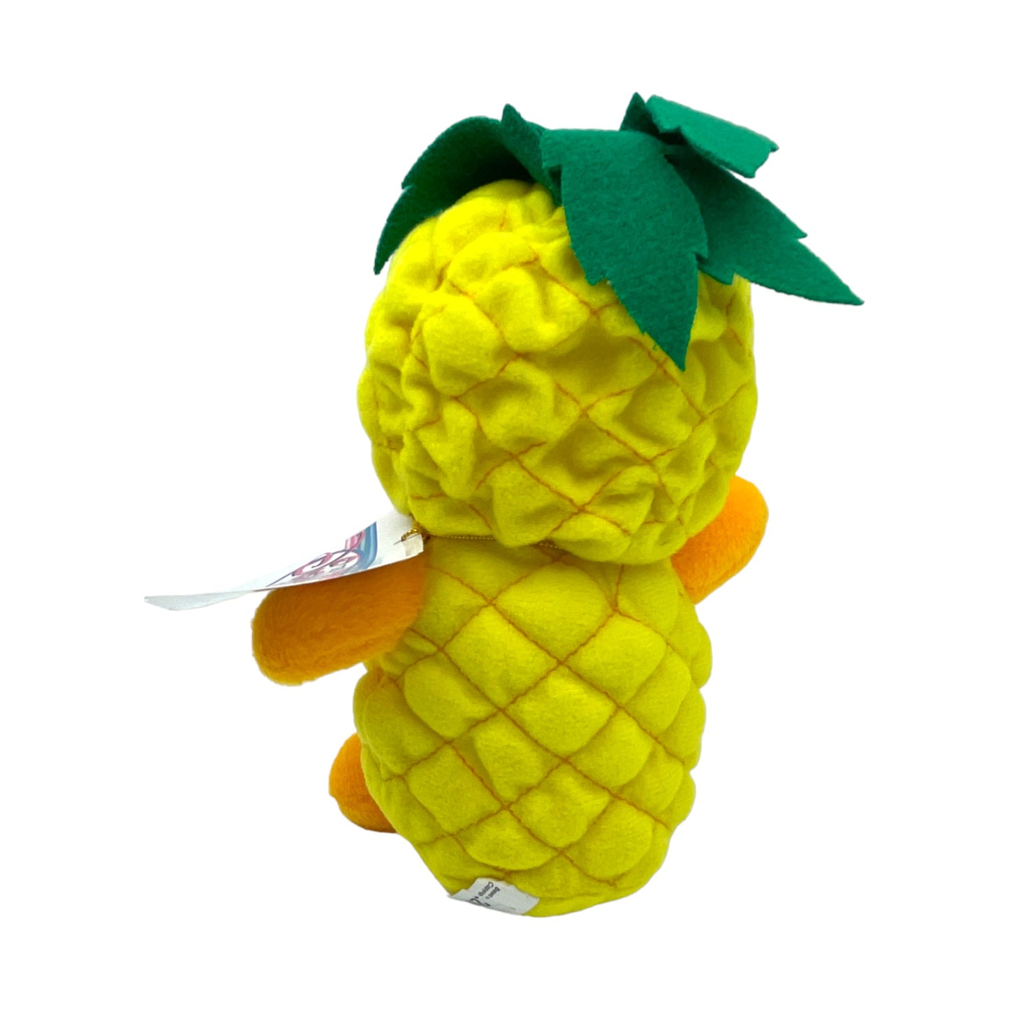 Disney Store Tokyo - Pooh As A Pineapple - Mini Bean Bag - With Tag - Vintage - 6"