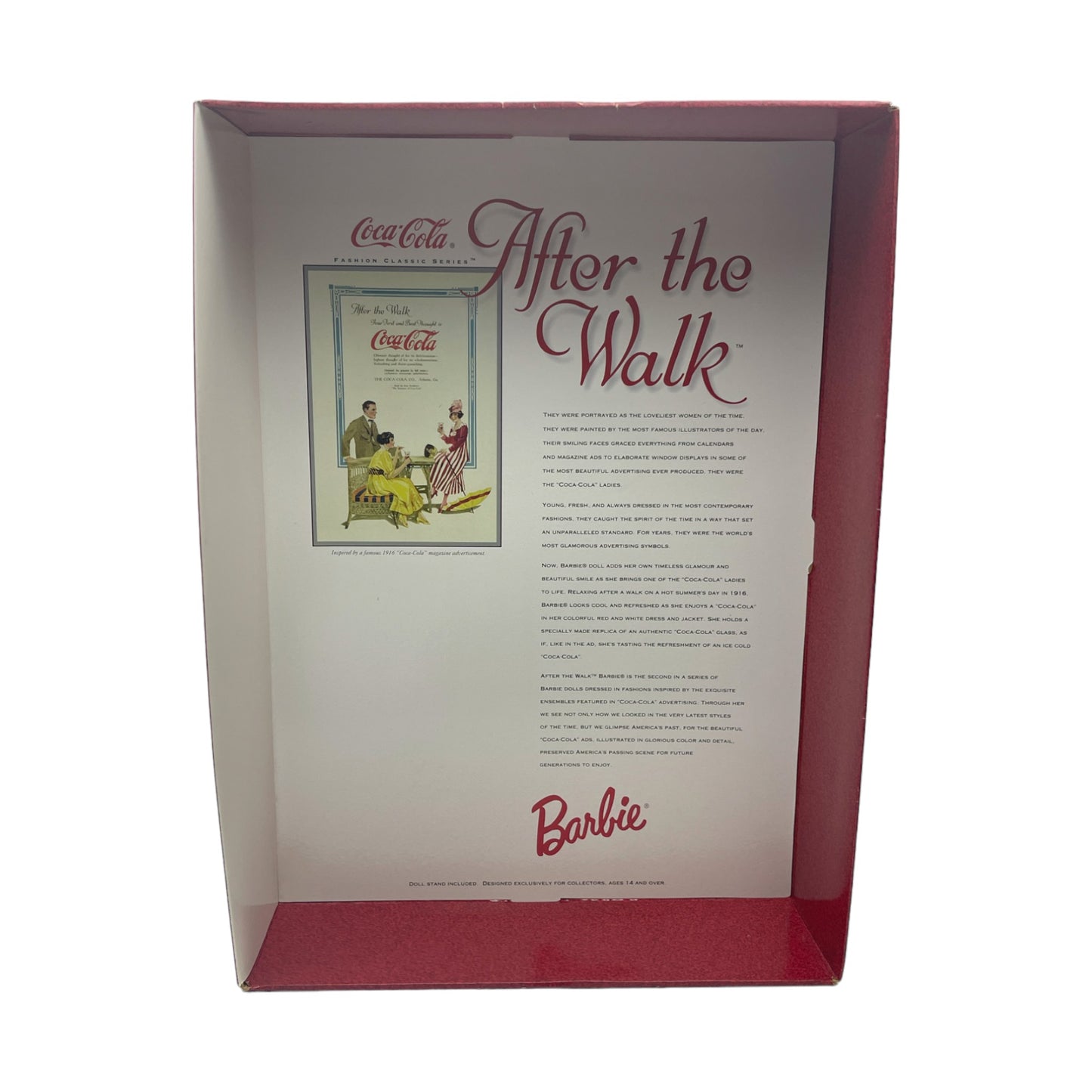 Mattel - Barbie Coca Cola - 1997 After The Walk - Collectors Series #2 - 17341 - 12"