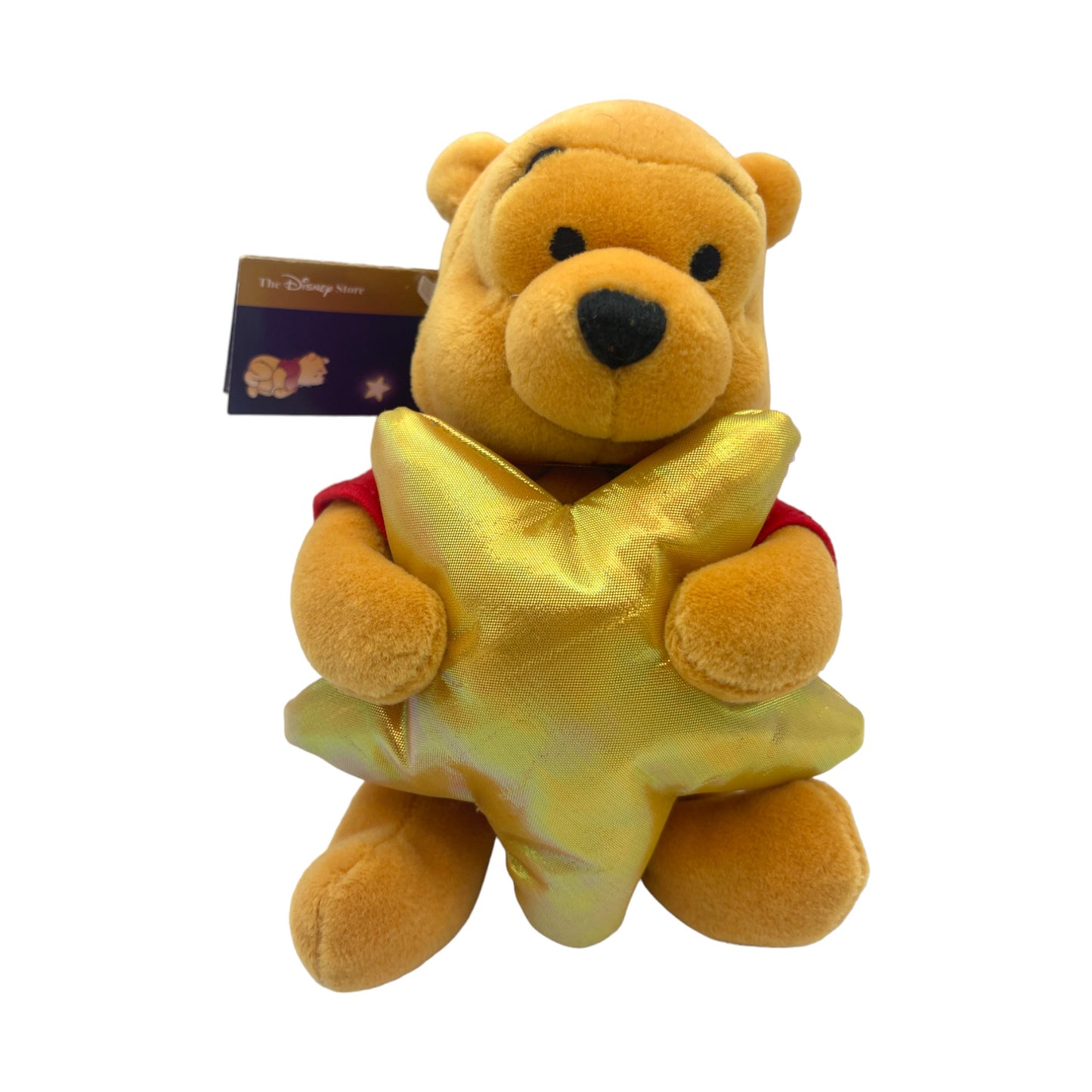 Disney Store London - Wishes Pooh - With Tag - Vintage - 8"