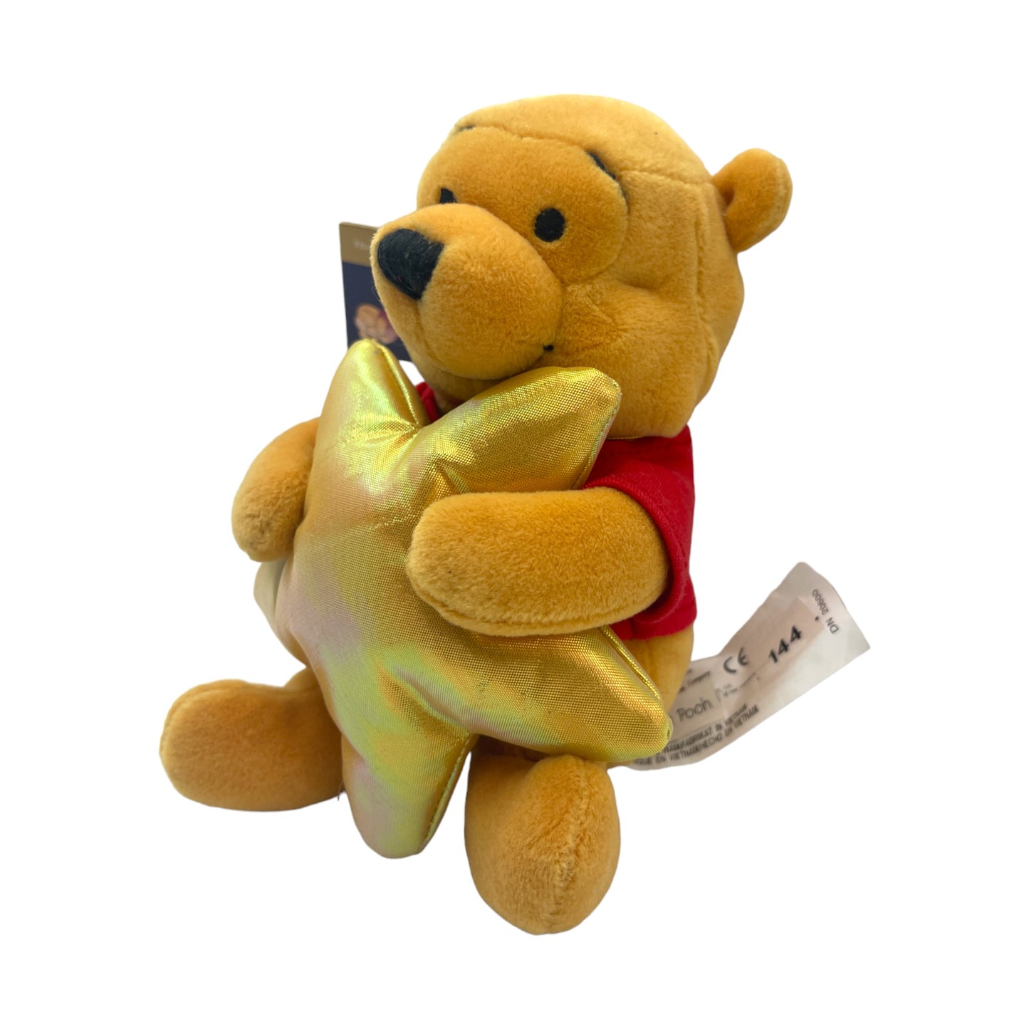 Disney Store London - Wishes Pooh - With Tag - Vintage - 8"