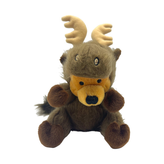 Disney Store - Fuzzy Moose Pooh - With Tag - Vintage - 8"