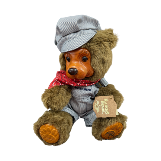 Raikes Bears - Wood Faced - Lionel - Limited To 10000 - Jointed - 18"