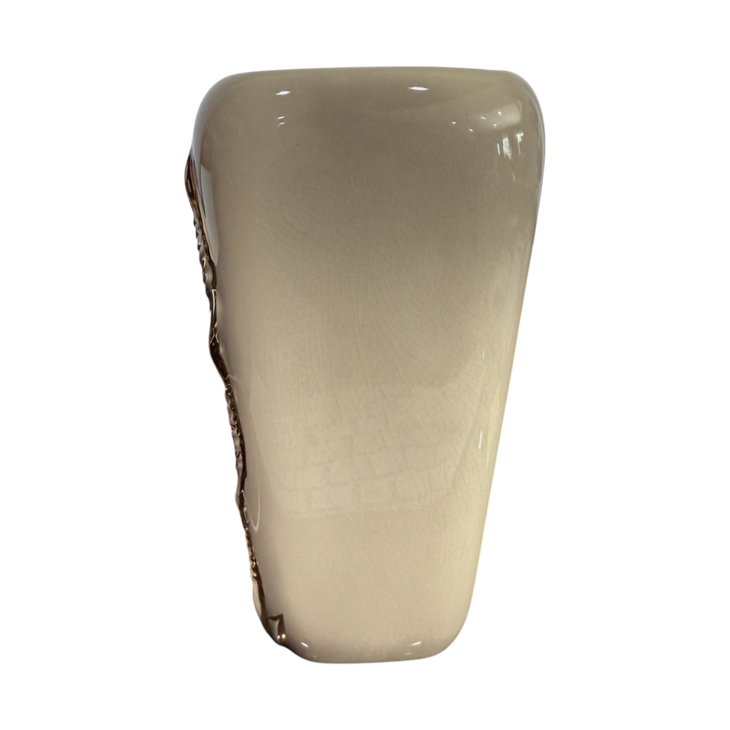 Royal Copley - Harmony Leaf Planter - Gold Trimmed - Rare - 8.5"