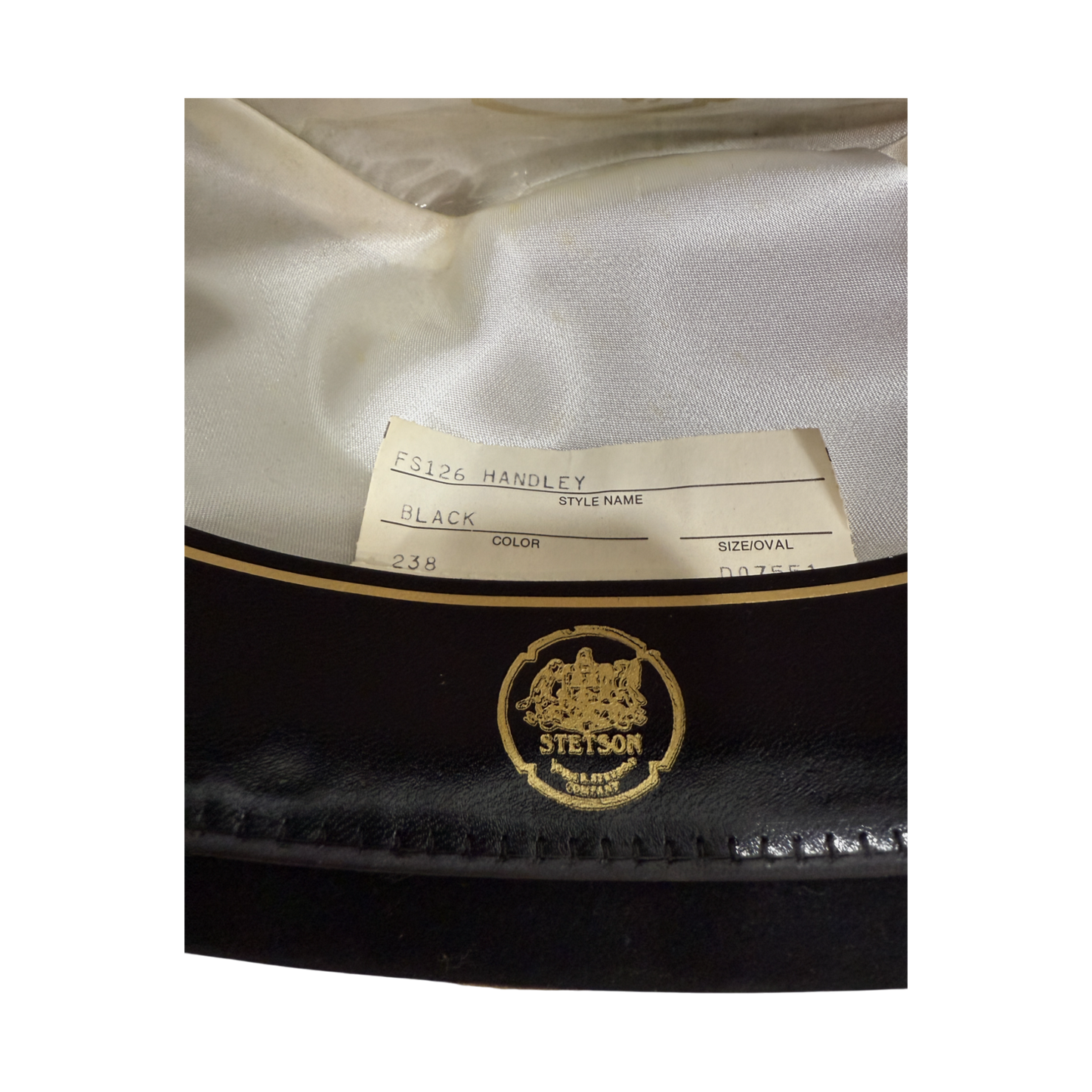 Stetson Fedora Fur Felt Hat – Size 6 7/8 – With Original Box – Classic Elegance