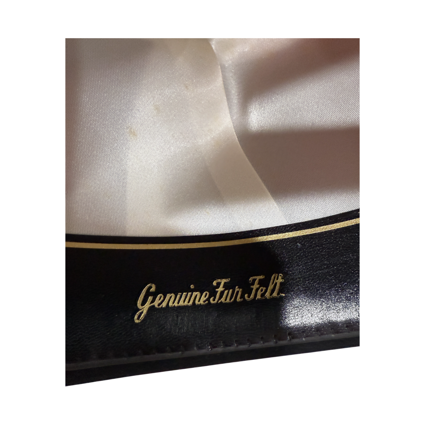 Stetson Fedora Fur Felt Hat – Size 6 7/8 – With Original Box – Classic Elegance