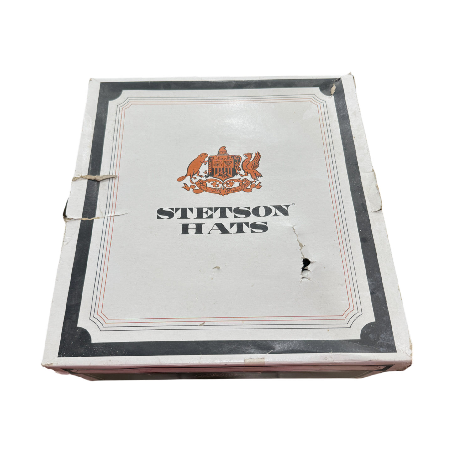 Stetson Fedora Fur Felt Hat – Size 6 7/8 – With Original Box – Classic Elegance