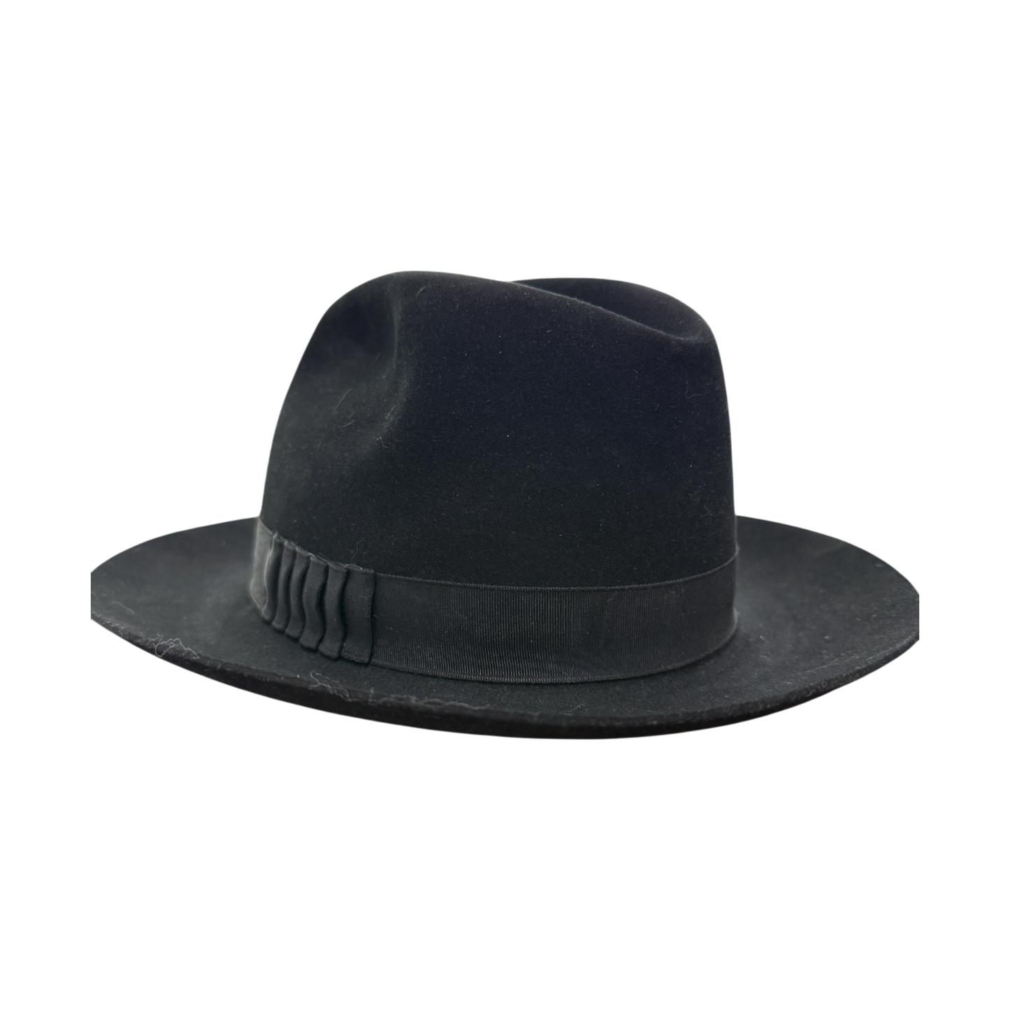 Stetson Fedora Fur Felt Hat – Size 6 7/8 – With Original Box – Classic Elegance