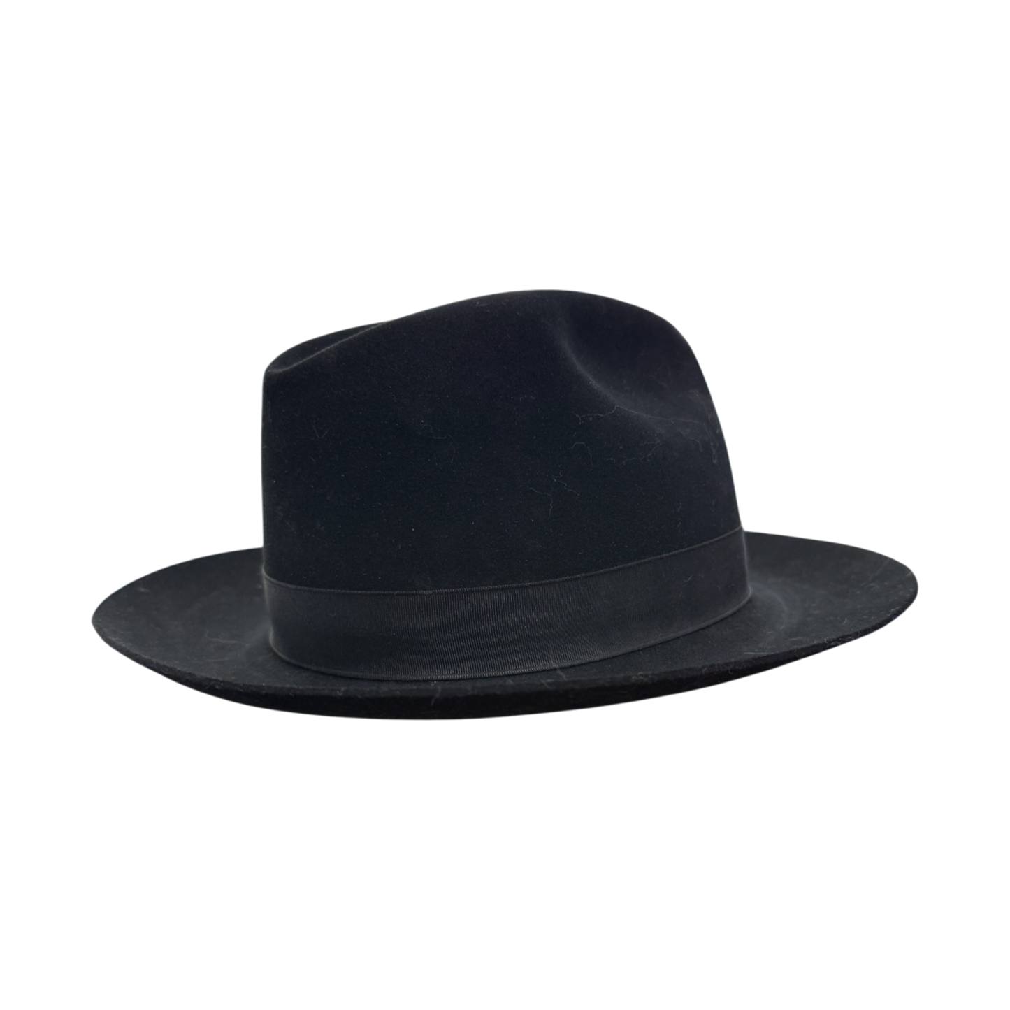 Stetson Fedora Fur Felt Hat – Size 6 7/8 – With Original Box – Classic Elegance