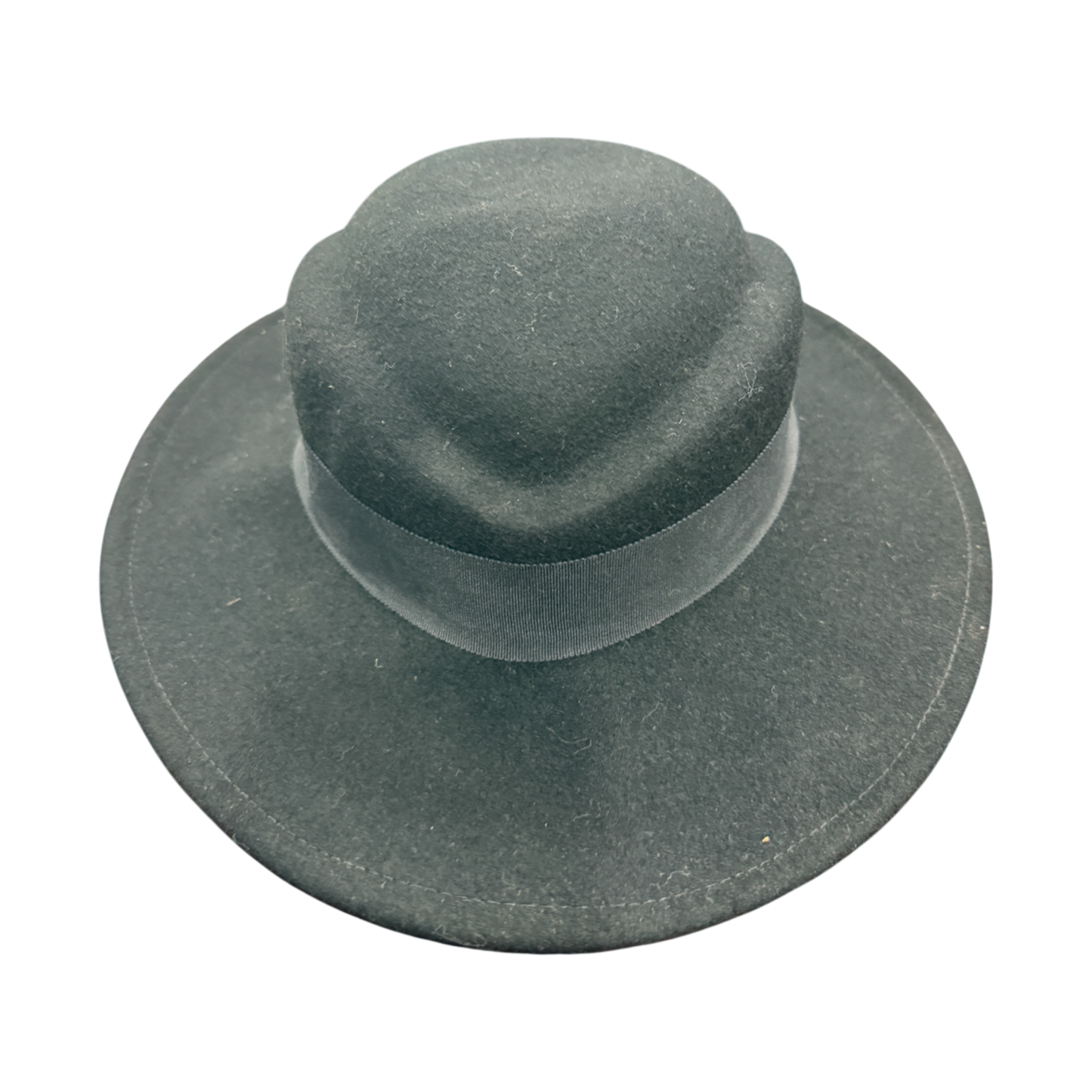 Arlin - Black 100% Wool  Hat - Vintage Elegance