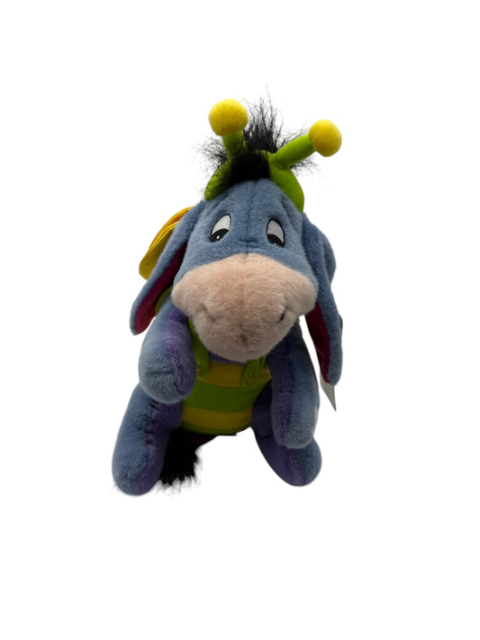 Disney Store - Musical Eeyore Plush Butterfly Easter Interactive - 12"