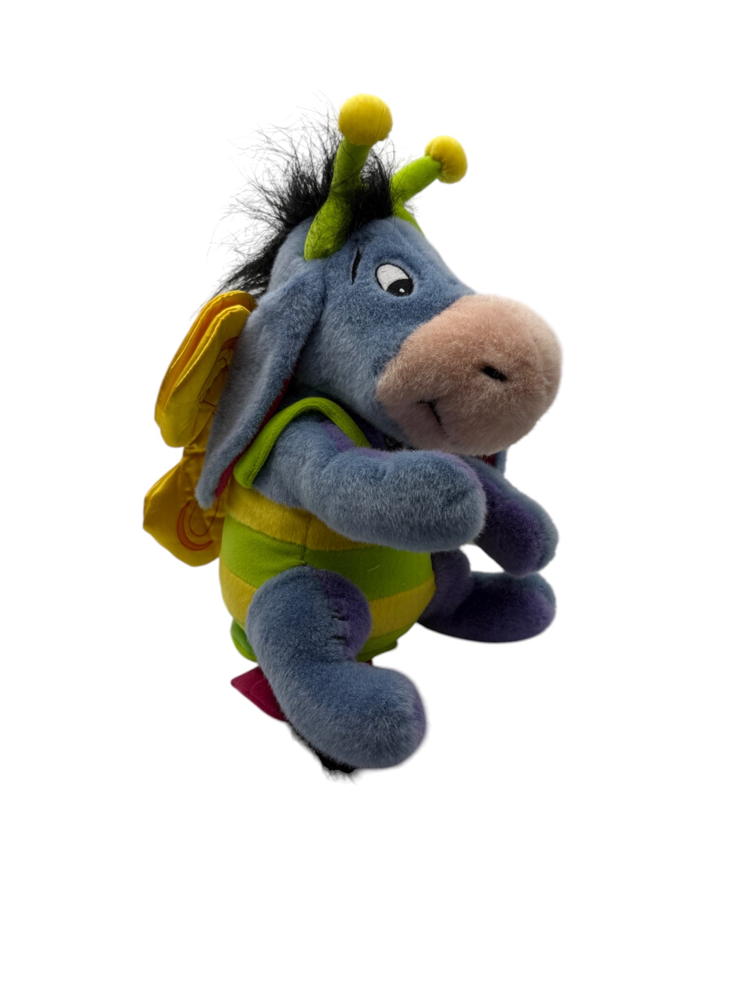 Disney Store - Musical Eeyore Plush Butterfly Easter Interactive - 12"
