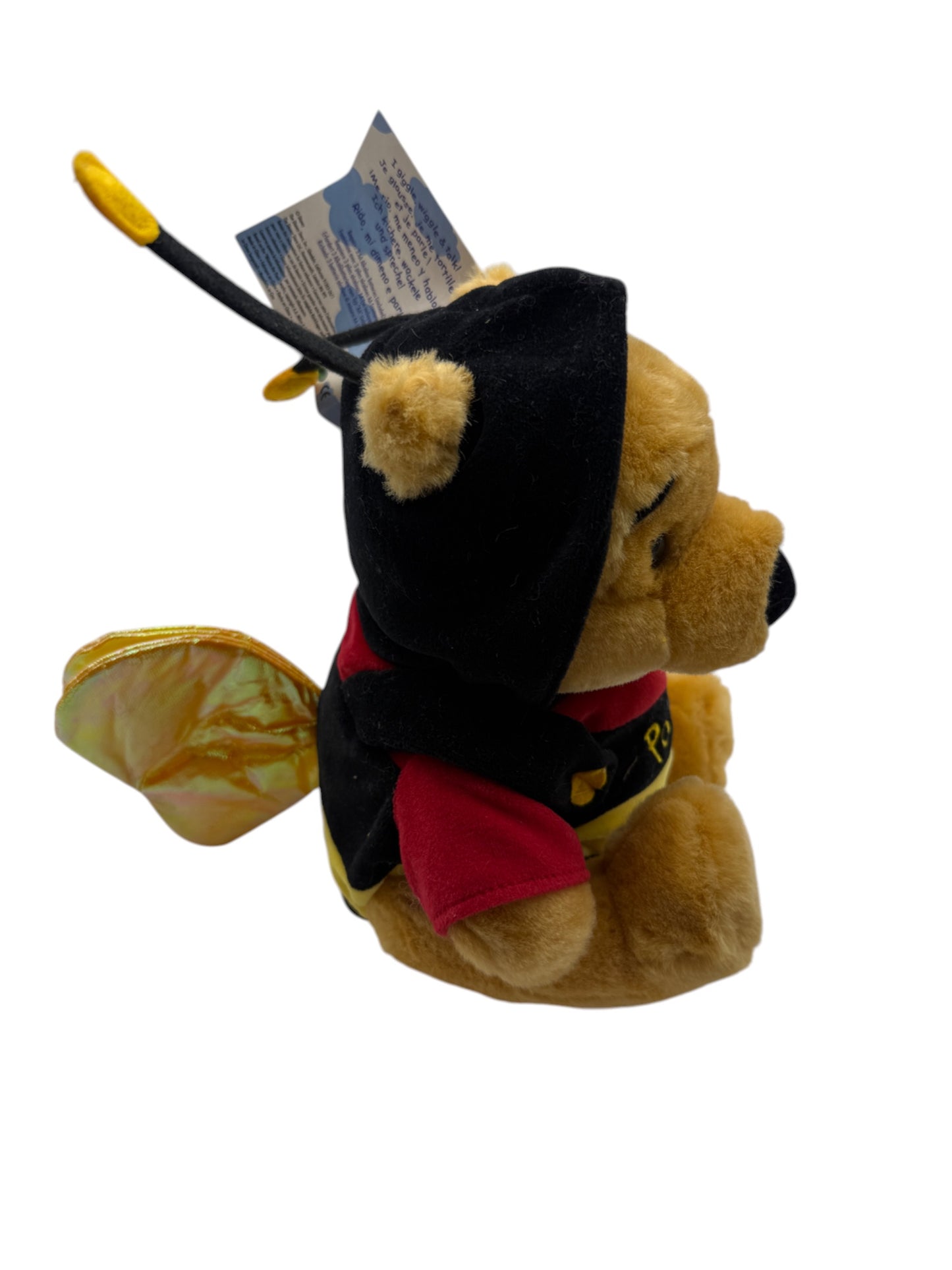 Disney Store - Musical Winnie the Pooh Plush Butterfly Easter Interactive - 12"