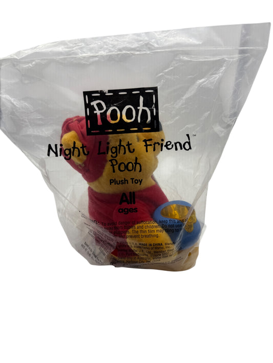 Disney Store - Winnie the Pooh Night Light Friend Plush Mattel Disney New Unopened - 11"