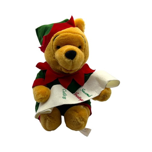 Disney Store - Seasons Greetings Cathy Pooh - Vintage - 12"