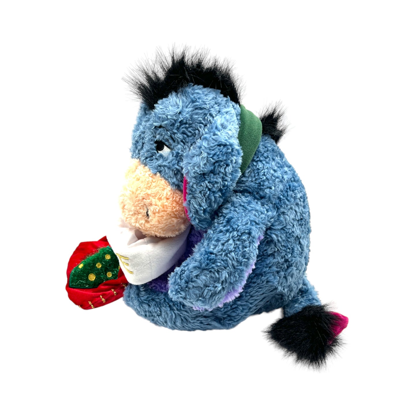 Disney Store - Eeyore With Stocking - Christmas - Vintage - 13"