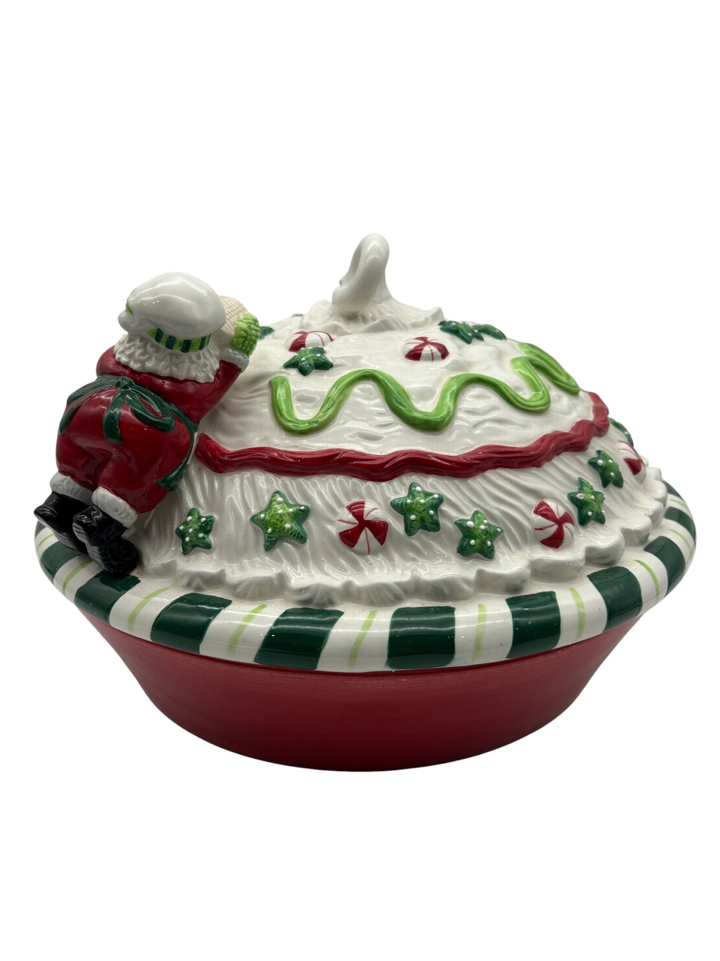 Fitz & Floyd - Christmas - Pie Keeper - 11"