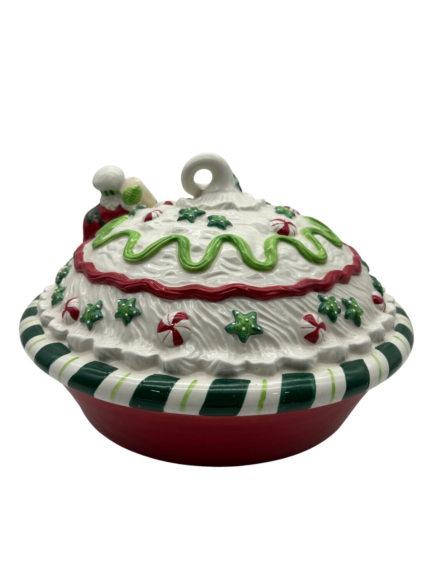 Fitz & Floyd - Christmas - Pie Keeper - 11"