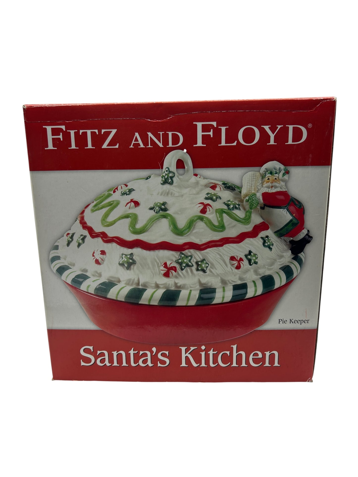 Fitz & Floyd - Christmas - Pie Keeper - 11"