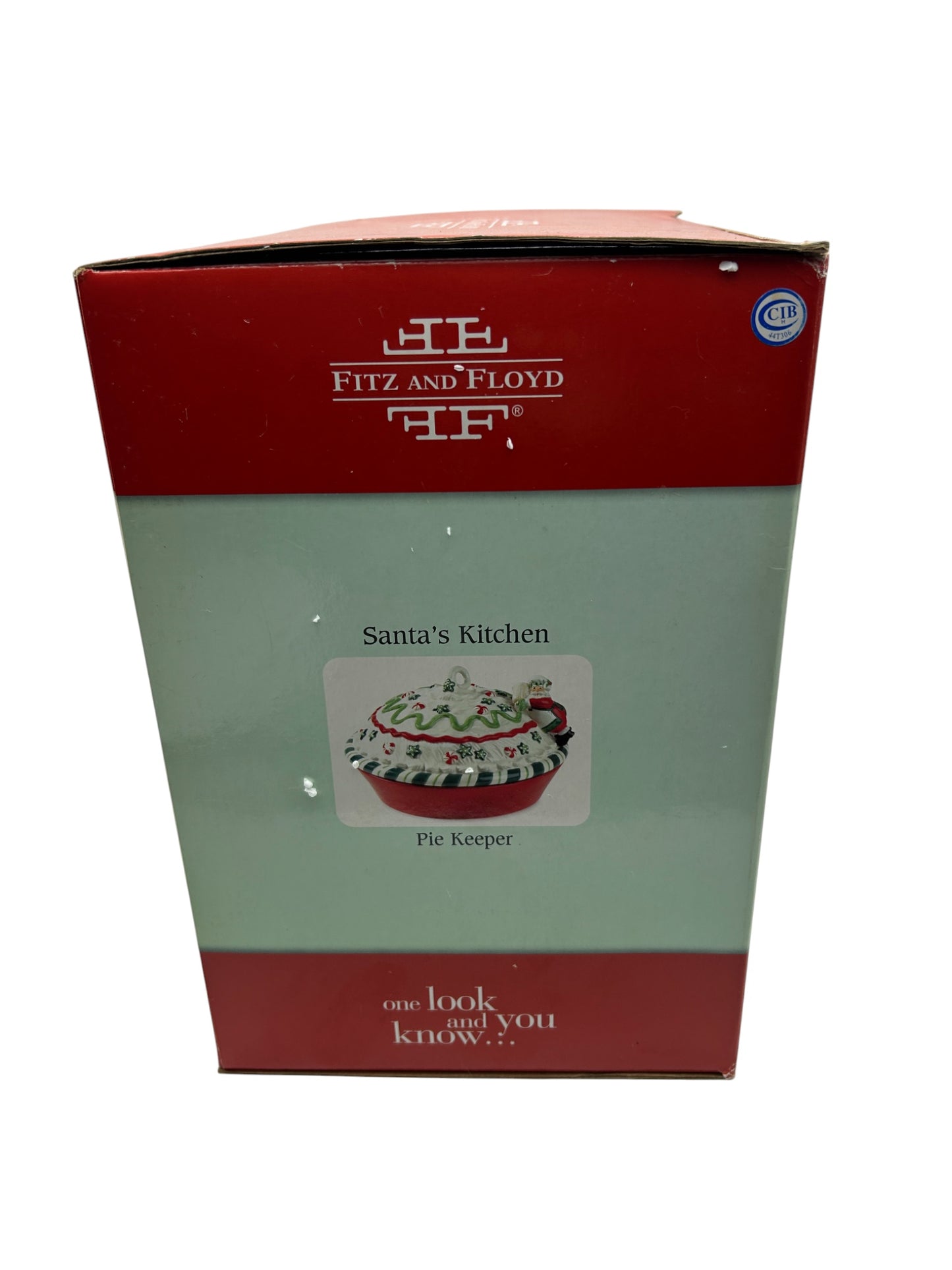 Fitz & Floyd - Christmas - Pie Keeper - 11"