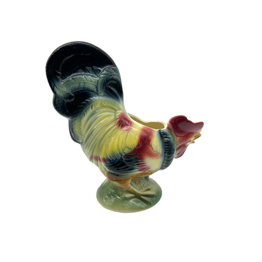 Royal Copley - Rooster Planter - 8"