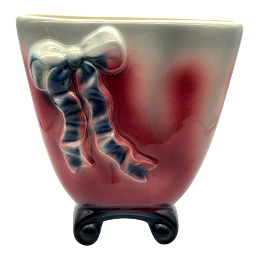 Royal Copley - Bow & Ribbon Planter - 6.5"