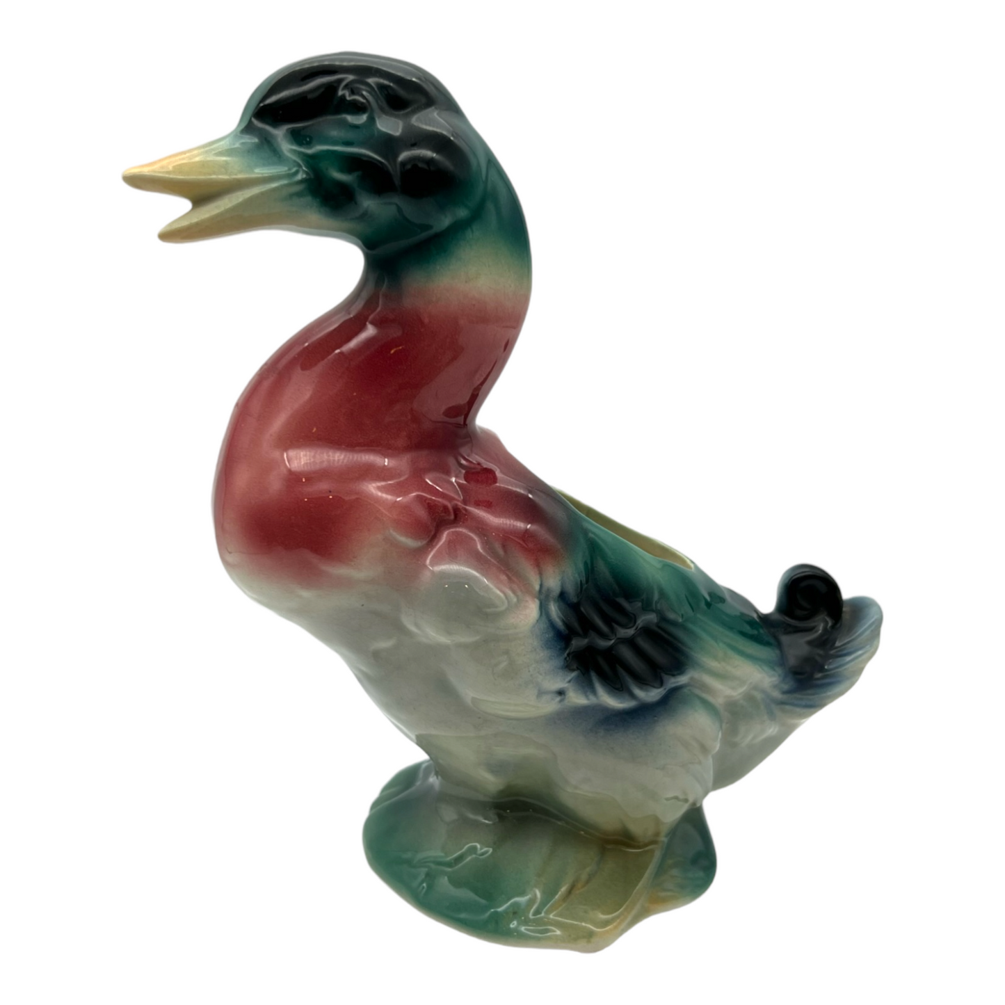 Royal Copley - Mallard Duck Planter - Vintage - 8"