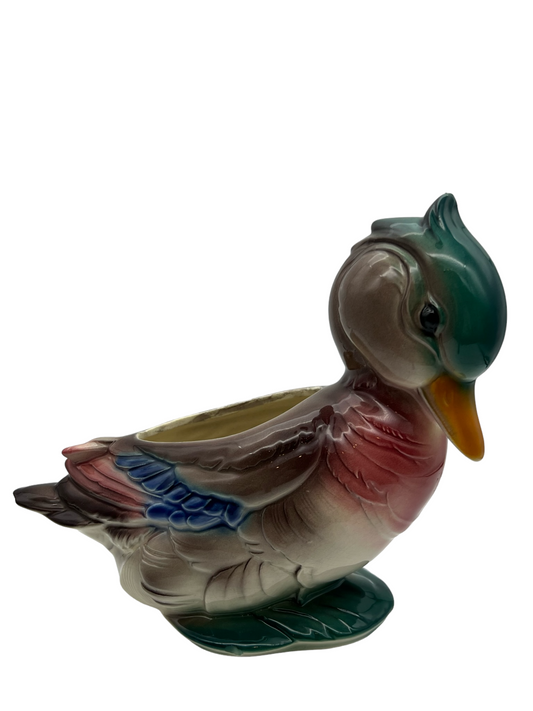 Royal Copley - Mature Wood Duck - Vintage - 7.5"