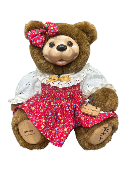 Raikes Bears - Wood Faced - Puddin N' Pie - Limited To 750 - Jointed - 12"