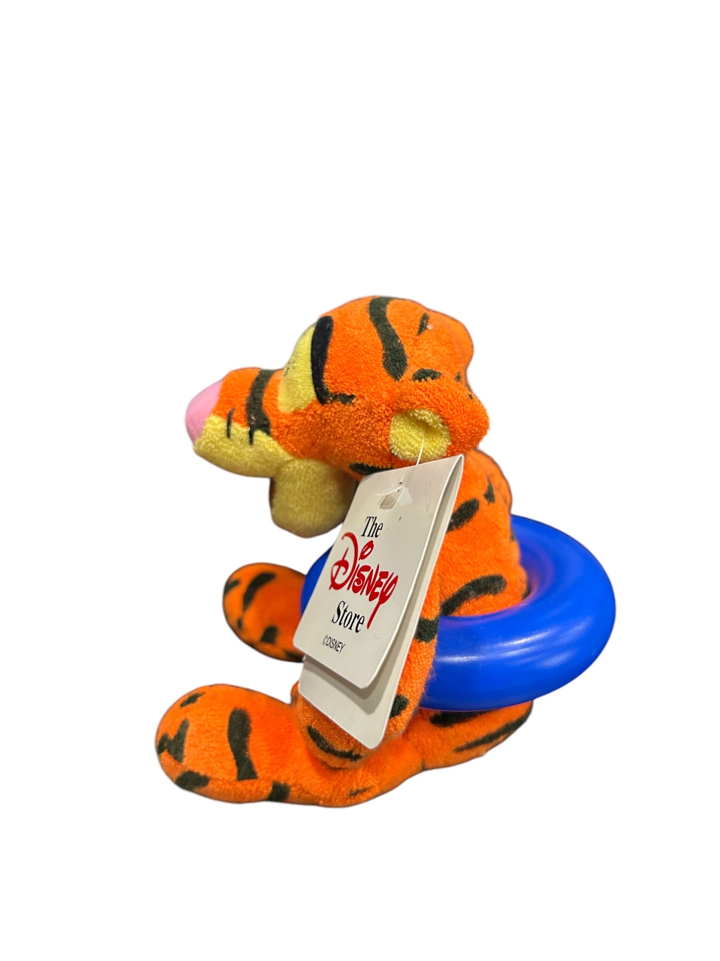 Disney Store -  Tigger Pool Water Bath Floater - Mini Bean Bag - Vintage - 8"