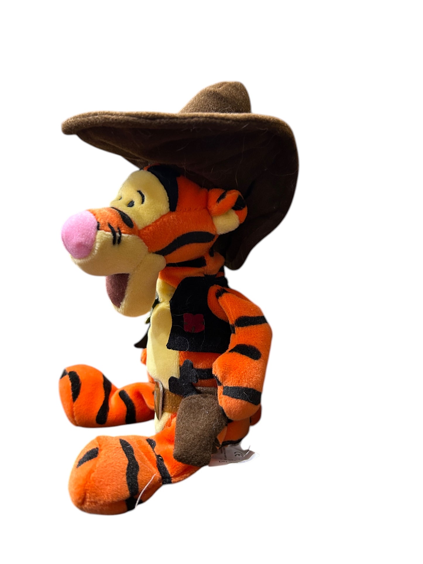Disney Store - Exclusive Winnie the Pooh - Tigger Cowboy - Mini Bean Bag - 9"