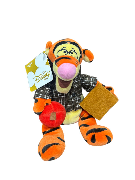 Disney Store - Winnie the Pooh - Tigger Teacher - with Tags - Mini Bean Bag - 9"