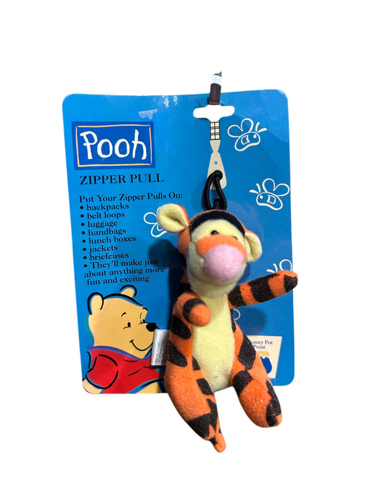 Disney - Winnie the Pooh - Tigger 3" Backpack Zipper Pull Plush NWT Easter Gift - With Tag - Vintage - 3" (Copy) (Copy)