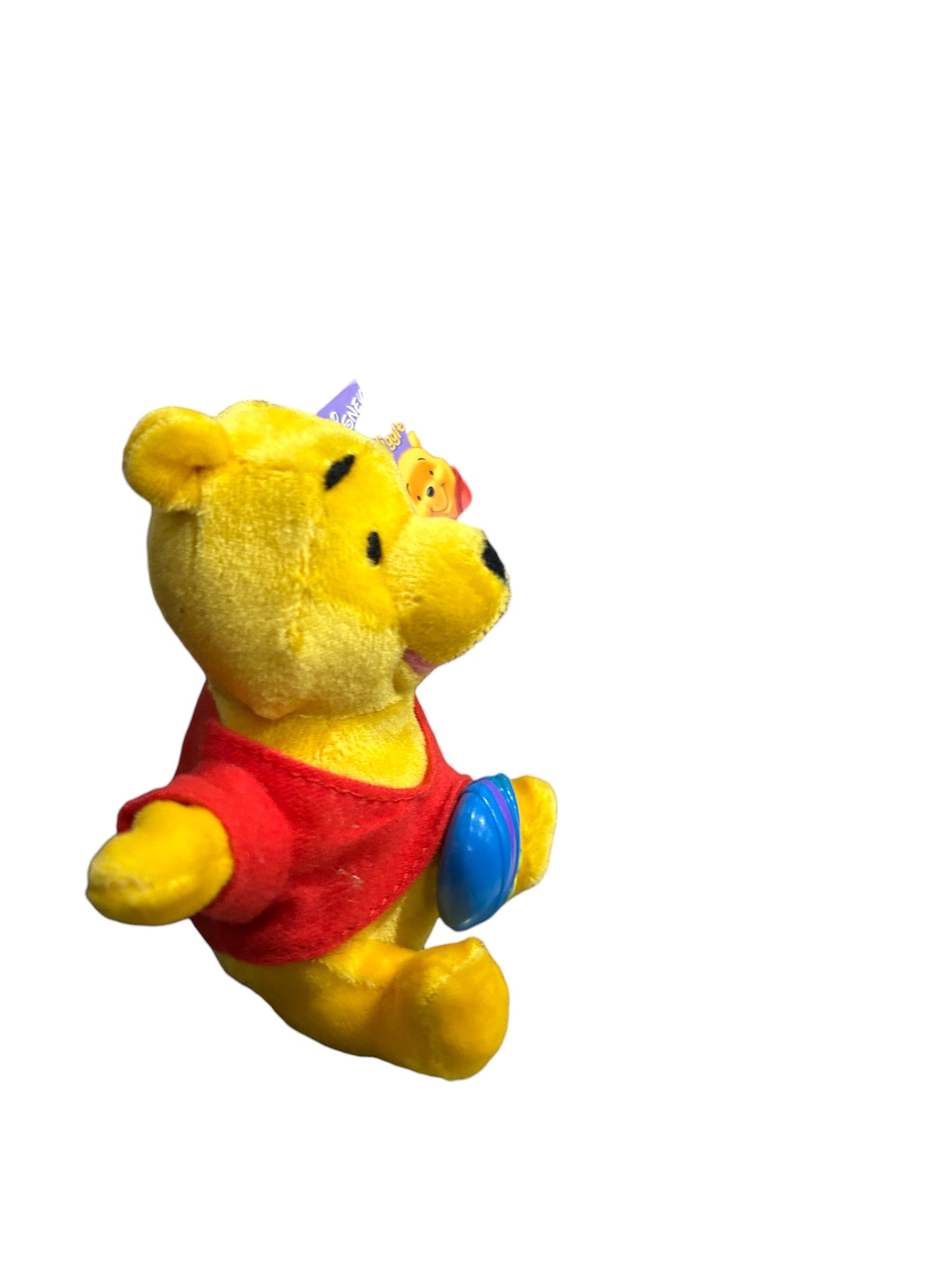 Disney - Winnie the Pooh - Wind and Shake Pooh - with Tags - Mini Bean Bag - 4.5"
