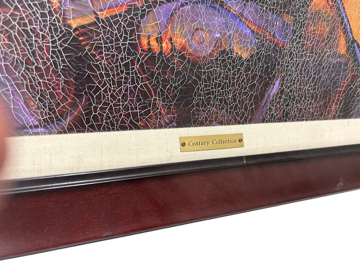 Harley Davidson - Century Collection - "Reflections" Framed Limited Edition Harley Davidson 100 Years Lithograph by David Uhl - #108 of 250 - 2003 - Vintage - 38.5"