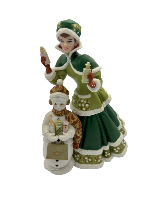 Avon - 2003 - 2004 Presidents Club Figure Mrs. Albee Award Figurine Statue - NWB - 10"
